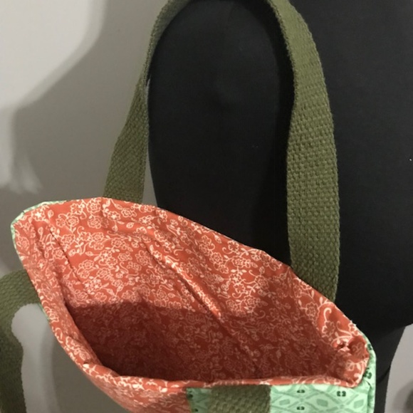 Handmade Small Girls Quilted Tote Bag - Picture 3 of 3